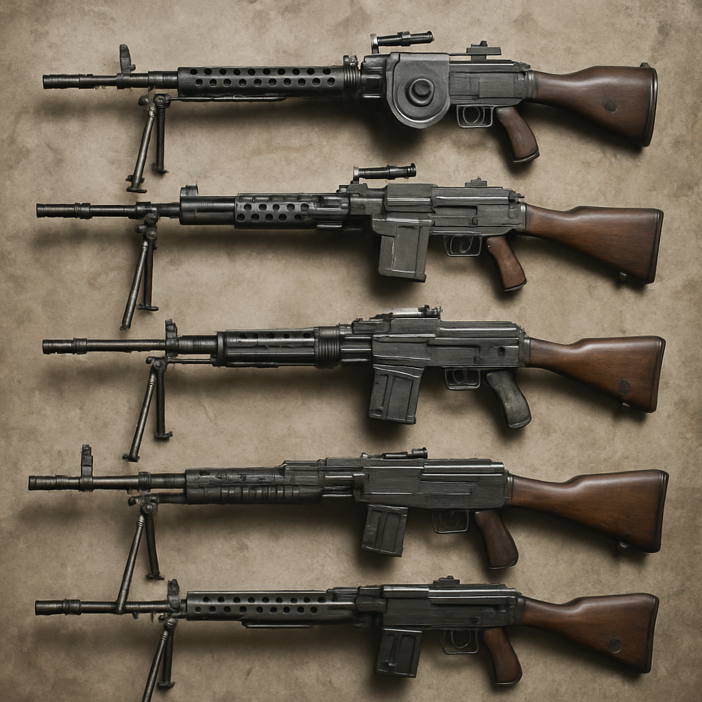 Block for light machine guns used by Assam Rifles India and Rajputana Rifles showcasing effective military equipment